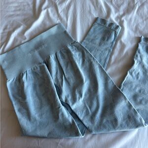 Light blue camo NVGTN leggings